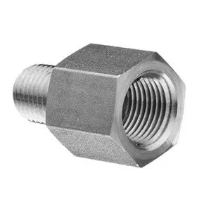 Reducing Adapter 1/4" Male X 3/8" Female, Npt, Stainless Steel 1