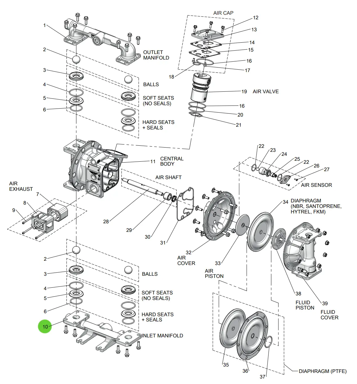 Samoa Up10r-Hp-1An Inlet Manifold 1