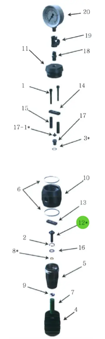 Piston Valve; High-Pressure Fluid Regulator 1