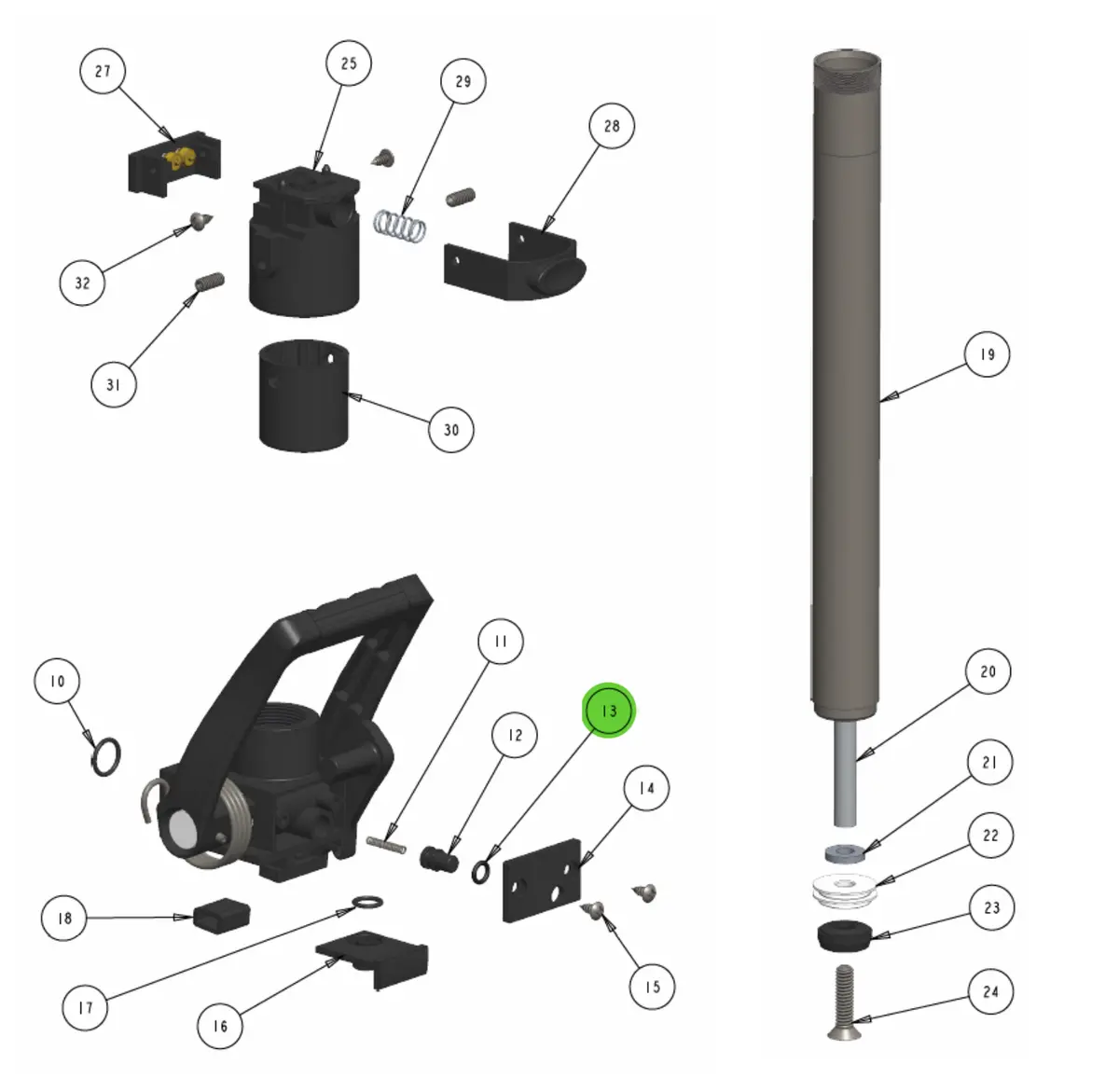 Hero Bl-1402 O-Ring, Accu Purge 1