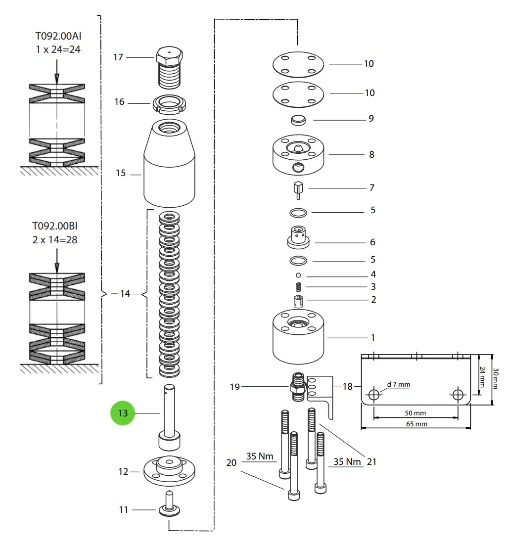 Wagner B634.52 Spring Guide 1