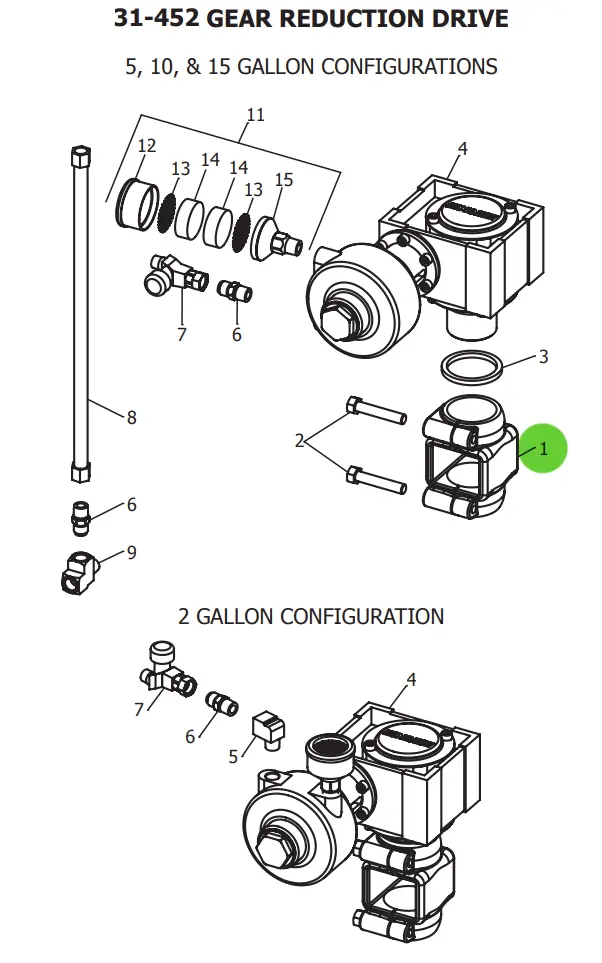 Binks Qms-35 Air Motor Support 1