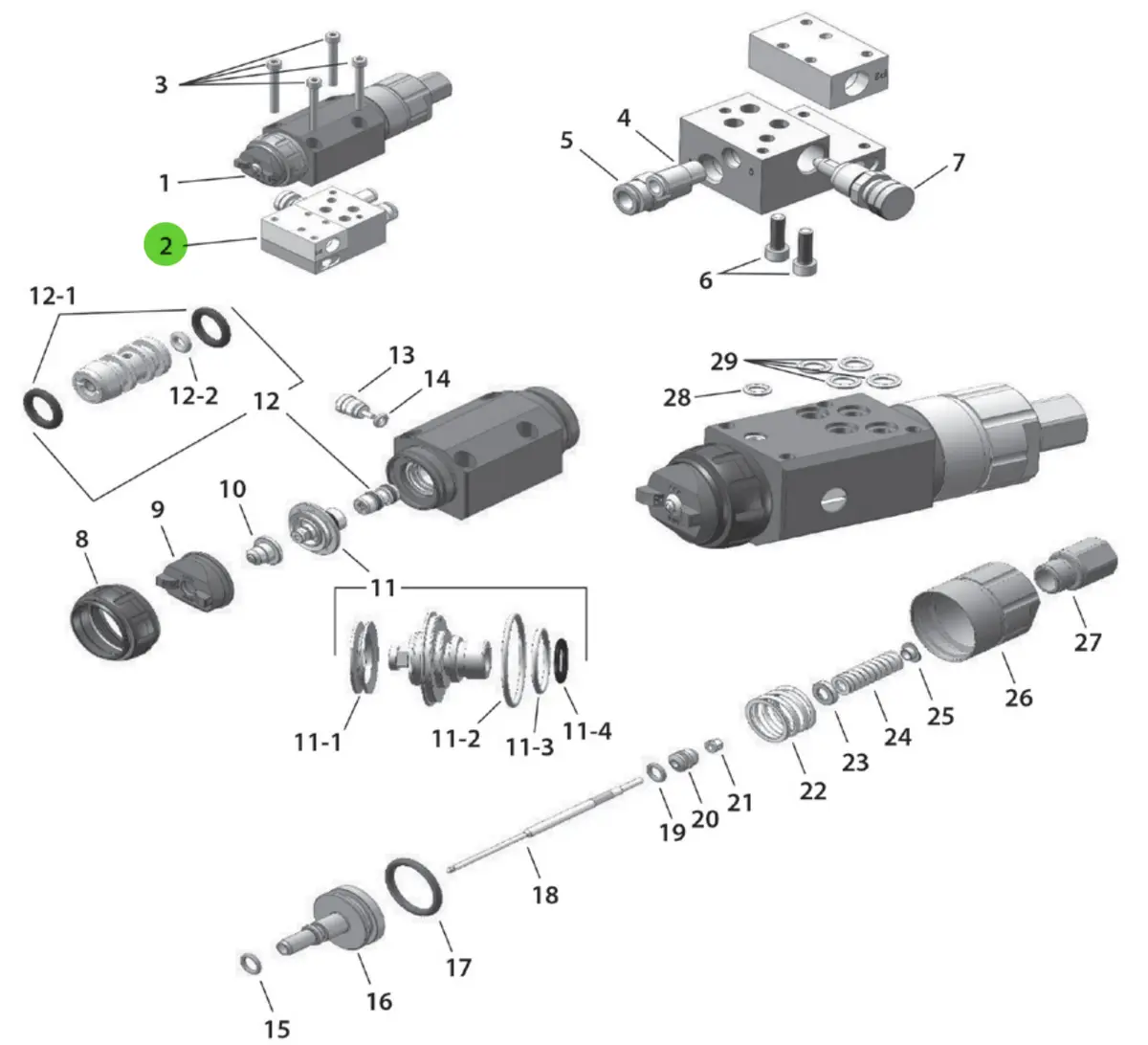 Anest Iwata 93020350 Manifold Unit 1