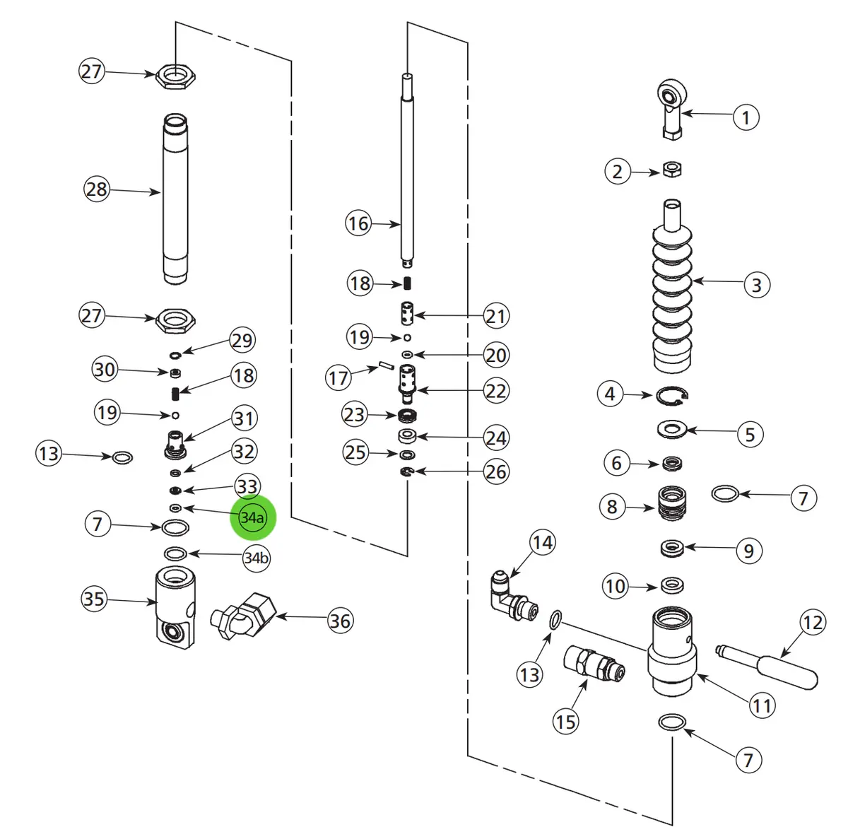 Binks 237-782 O-Ring; Catalyst Pump 1