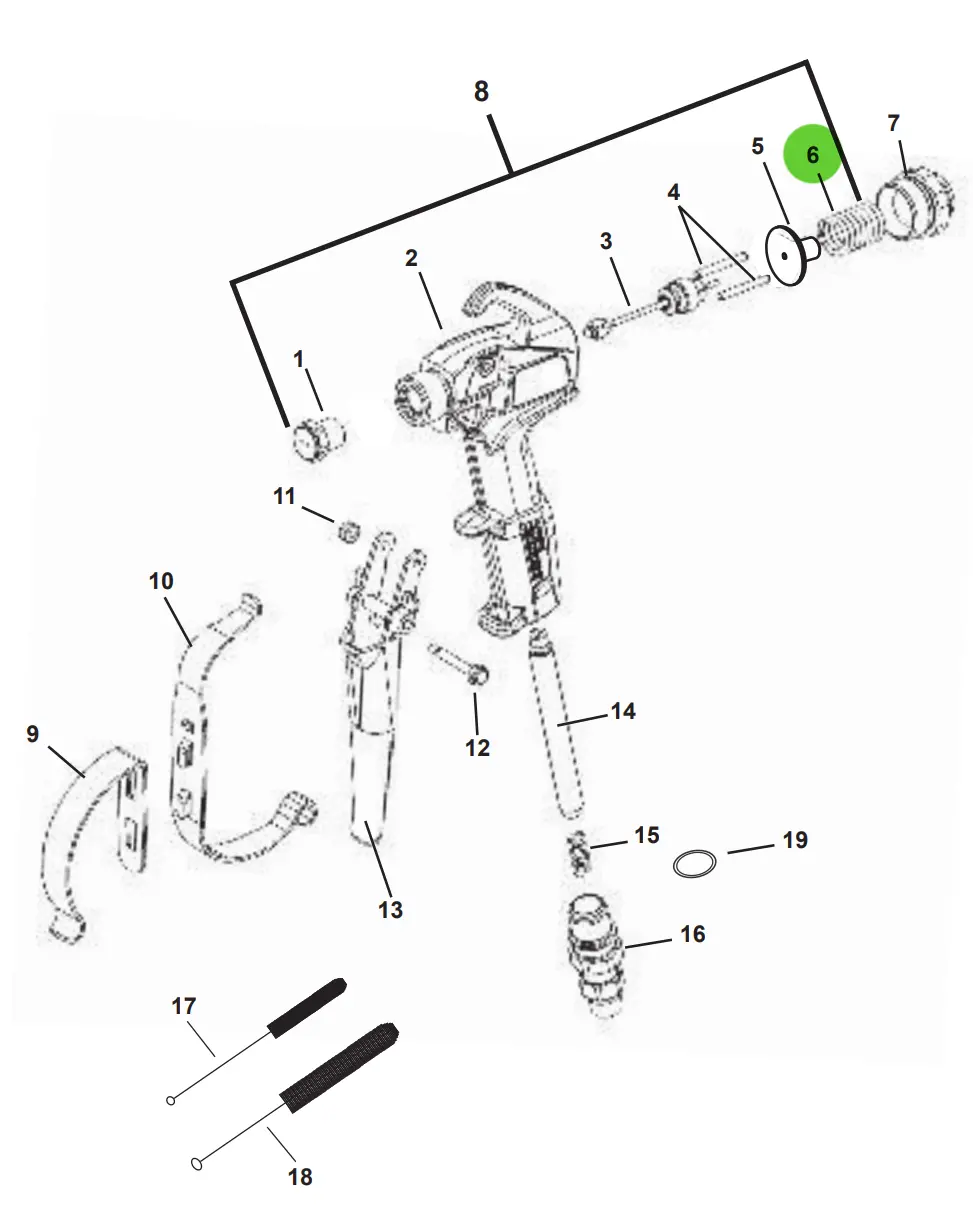 Tritech 500-099 Spring, Seal Assembly T750, T720 1
