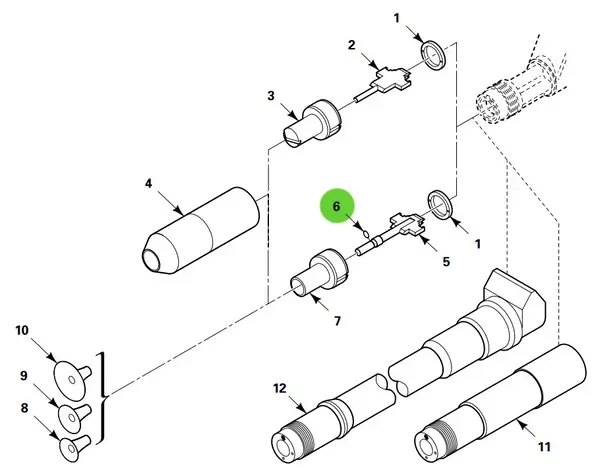 Aftermarket Gema® 231606 Pg1 / Pg2-A O-Ring Ø 5 X 1 Mm (Non-Oem) 1