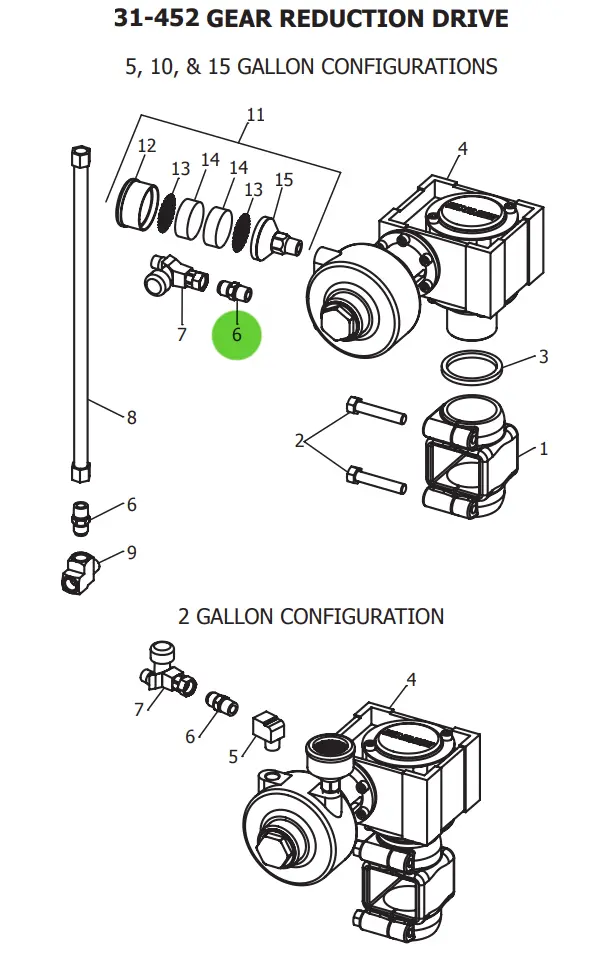 Binks H-2008 Adapter, 1/4 Bspp/Nps (M) X 1/4 Npt (M) 1