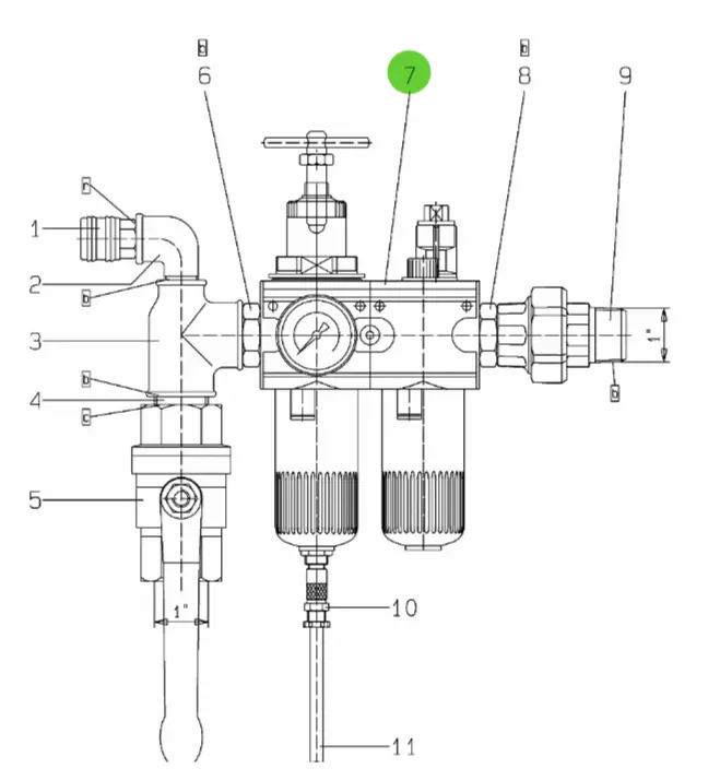 Wiwa 0647298 Maintenance Unit 1
