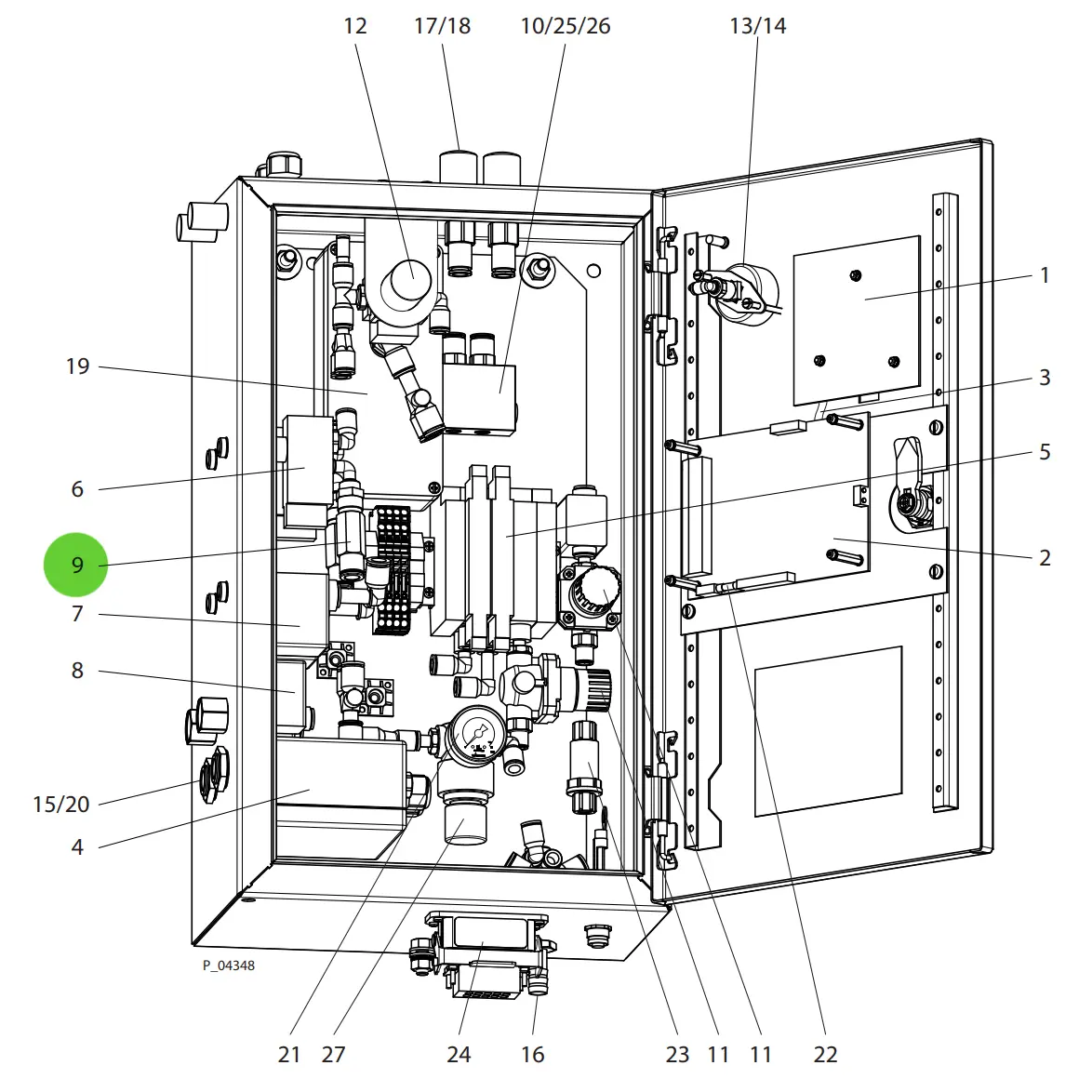 Wagner 9943158 Non-Return Valve 1
