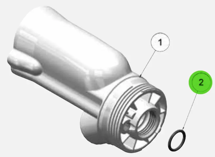 Ransburg 79001-07 O-Ring, 2-013, Perfluoroelastomer 1