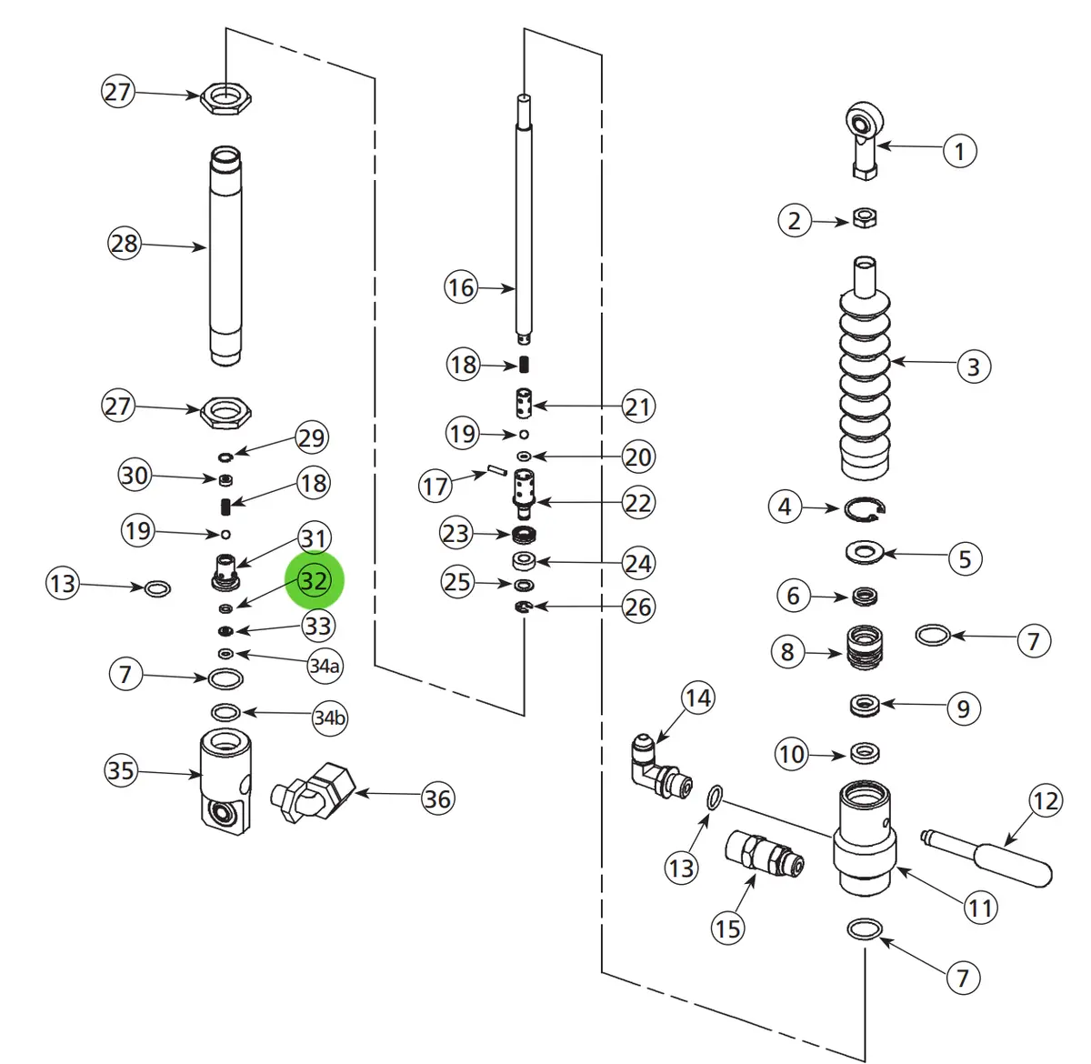 Binks 237-842 O-Ring; Catalyst Pump 1