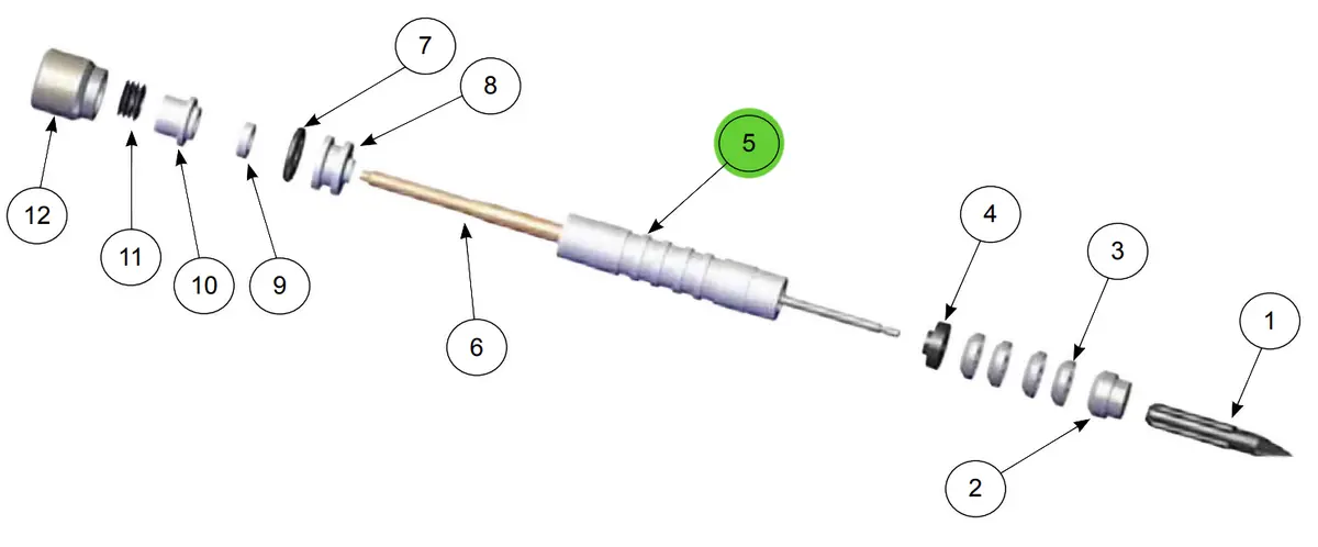 Ransburg Ransflex Rx Tube Packing 1