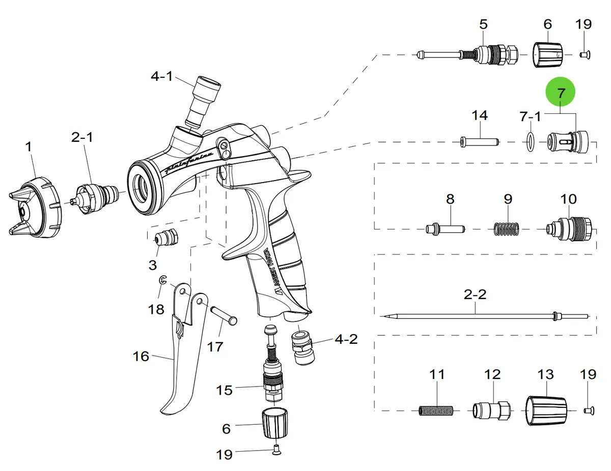 Air Valve Seat Set 1