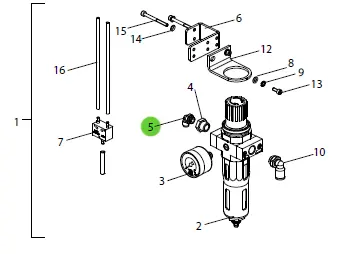 Wagner 9999066 Male Stud Elbow 1