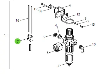 Wagner 9991785 Or-Valve/Gate 1