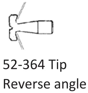 Binks Reverse Angle Nozzle Tip 52-364 1