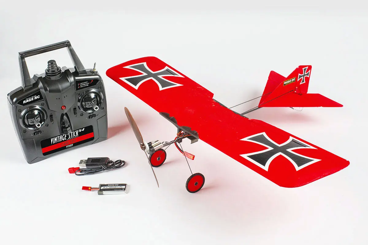 Vintage Stick X4 Micro Rtf Airplane With Pass (Pilot Assist Stability Software) System 1