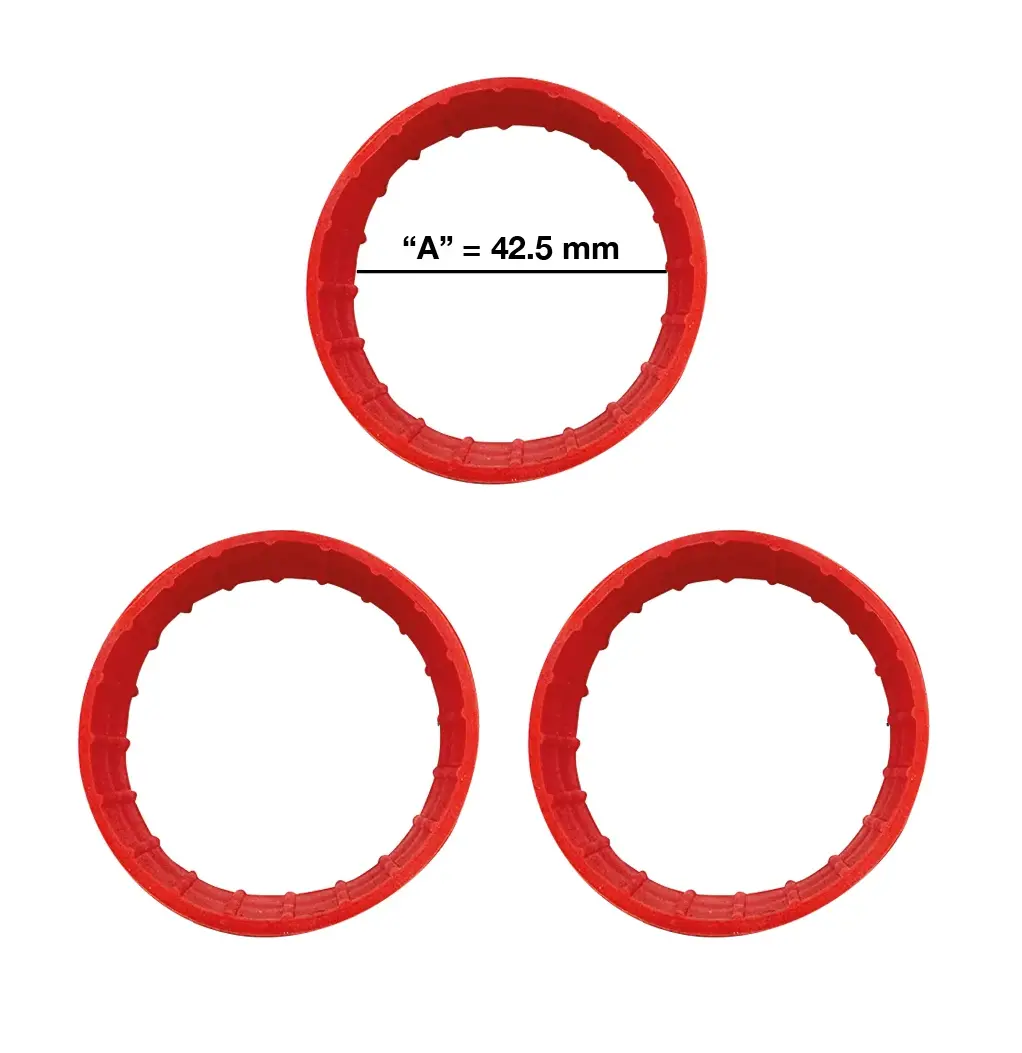 360 True Light Rubber Adapters (3 Piece Kit) 1