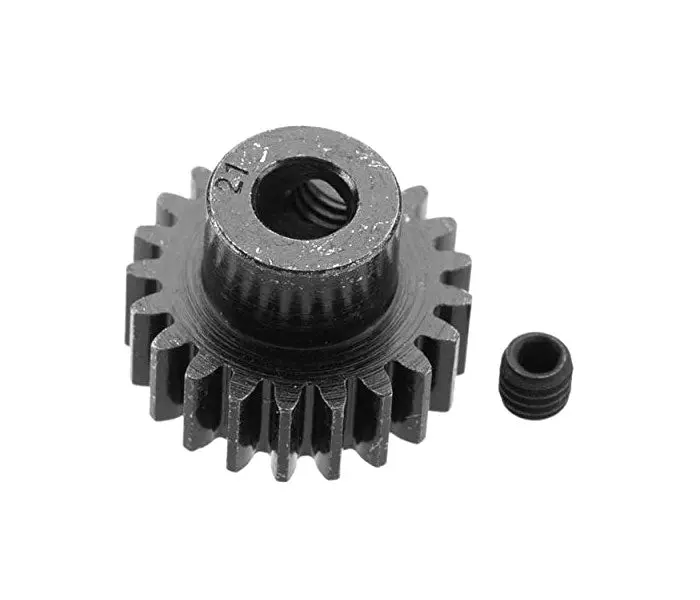 Extra Hard 21 Tooth Blackened Steel 32P Pinion Gear For 5Mm Shaft 1