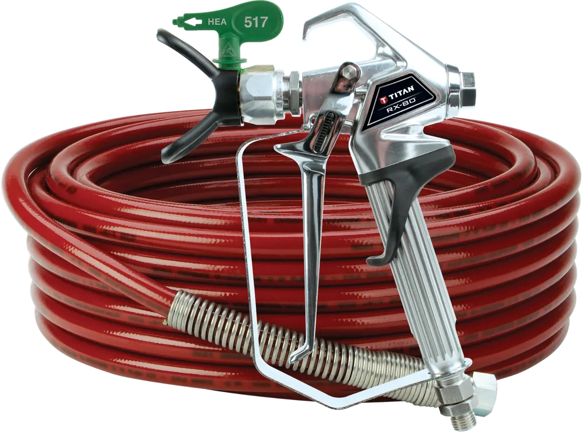 Titan Rx-80 Gun, Hose And Tip Kit 1