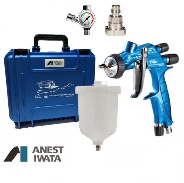 Anest Iwata Ls-400 1.2Mm Hakone Limited Edition Spray Gun Set 1