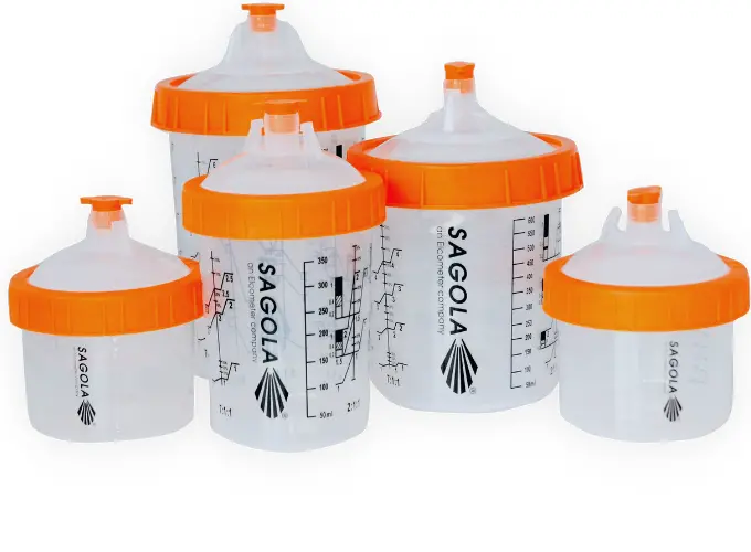 Sagola Dpc™ Disposable Paint Cup System 1