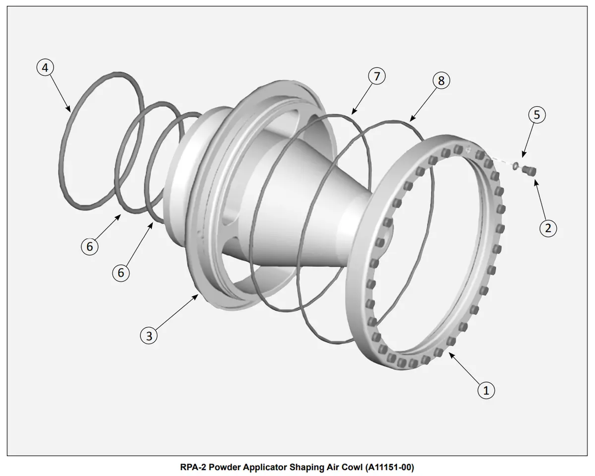 Ransburg O-Ring, 75 Duro 74.27Mm X 2.62 C/S 1