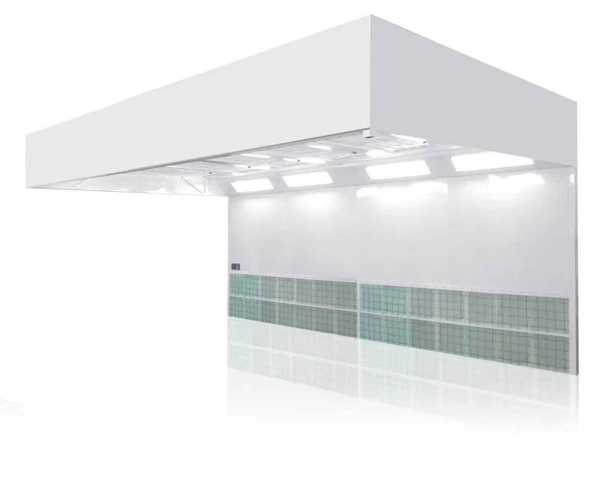 Total Finishing Side-Down Airflow Automotive Prep Station 1