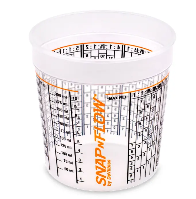 Devilbiss Snap-N-Flow 15 Oz. Disposable Mixing Cup 1