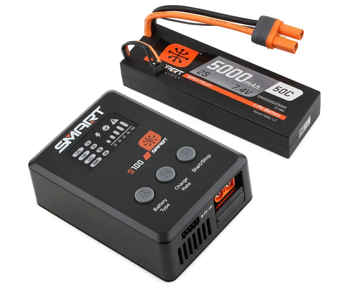 Smart Powerstage Surface Bundle W/2S Smart 50C Lipo Battery (5000Mah) (Ic5) 1