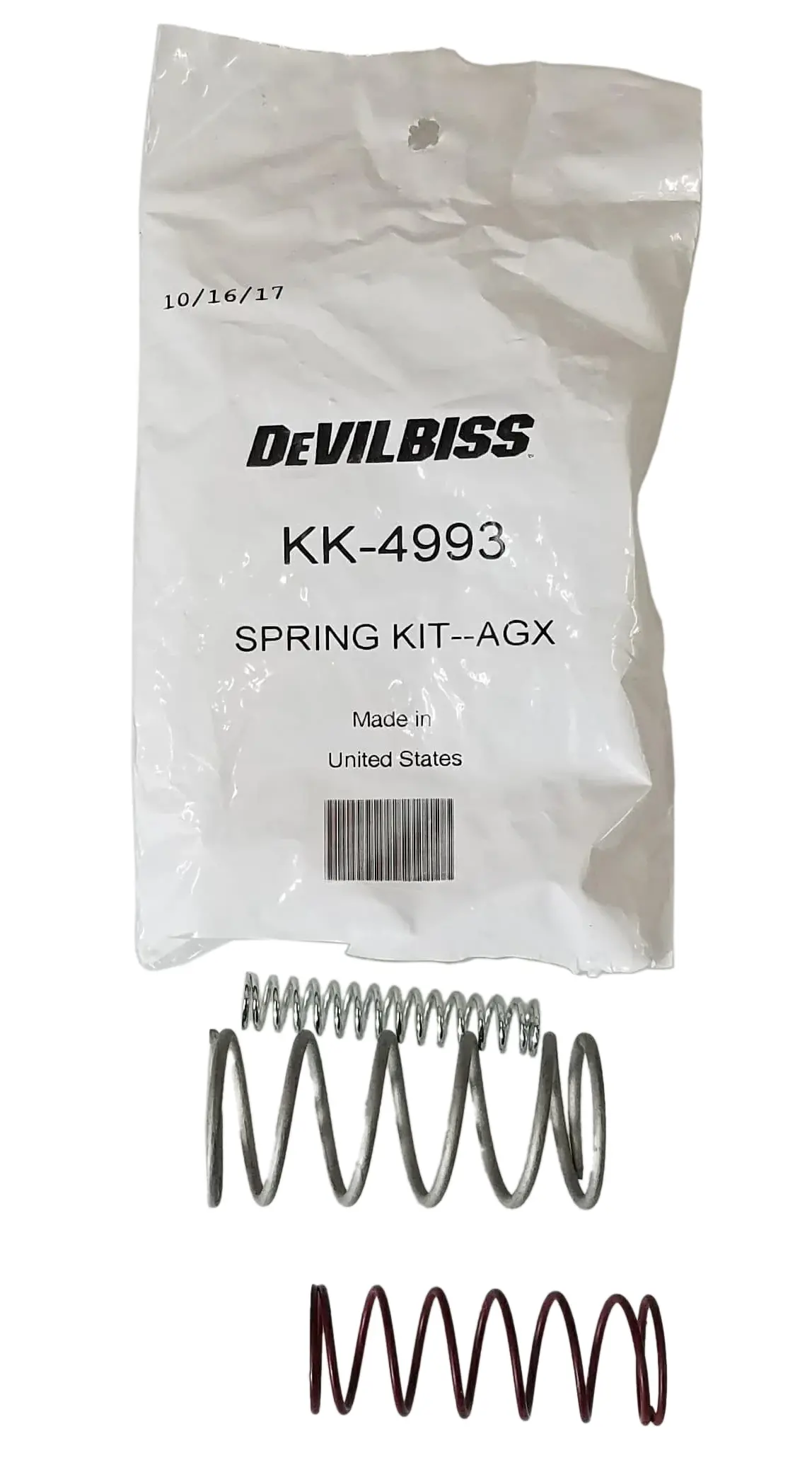 Devilbiss Kk-4993 Spring Kit - Agx 1
