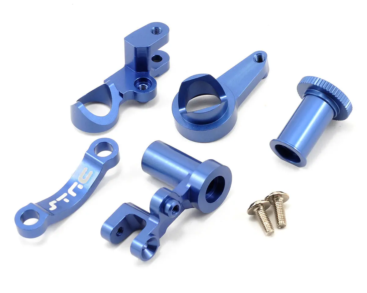 Hd Aluminum Steering Bellcrank Set For Traxxas Slash (Blue) 1
