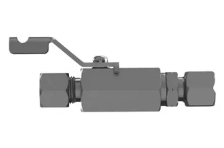 Hosco Ssbv Series Ball Valve, Common Configurations, Tube Fitting X Tube Fitting (Various Size Options) 1