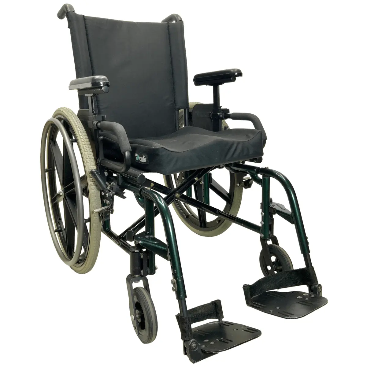 Sunrise Medical Quickie 2 Manual Wheelchair | 17.5 X 16 Inch Seat | Swing-Away Leg Rests, Removable Armrests 1