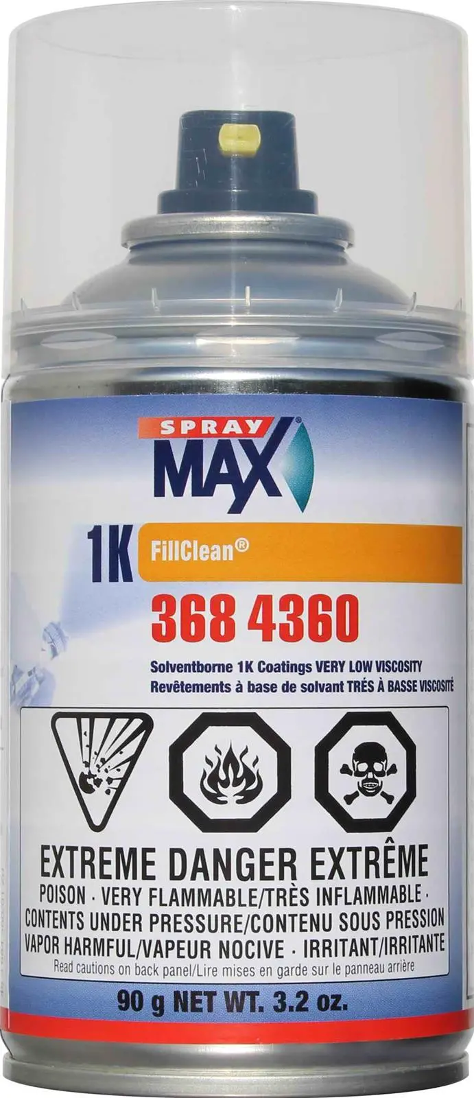 Spraymax® Fill Can® 3684360 Empty Fill Can, 3.2 Oz, Qty. 6 Per Case 1