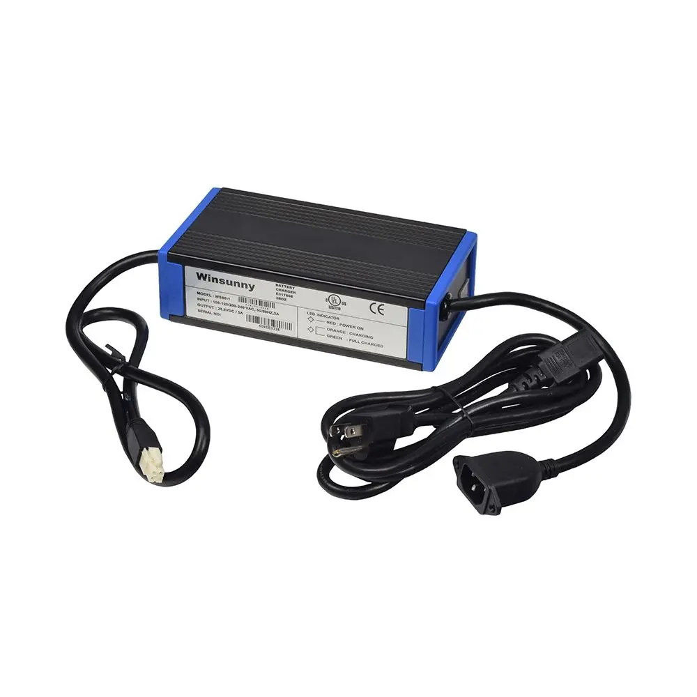 24 Volt 3.0 Amp On-Board Battery Charger For Invacare Pronto Power Chairs | Winsunny Ws80-1 | 1118923 1