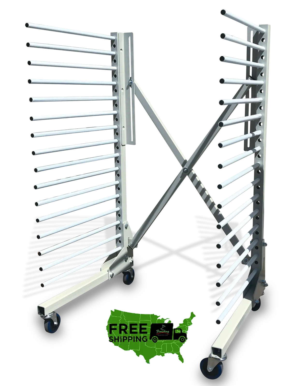 Pro Paint Drying Rack "Raider-Ex" Expandable 16 Shelf (66 Lb) 1