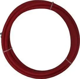 5/16" Air Hose - Red (200 Psi) - Fittings: 1/4" Nps 3