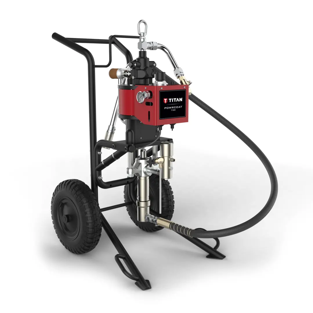 Titan Powrcoat 975 Air Powered Airless Sprayer Cart 1