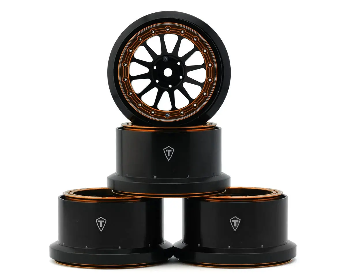 Alum Beadlock Monster Truck Wheels For Mini Maxx (4) W/12Mm Hex 1