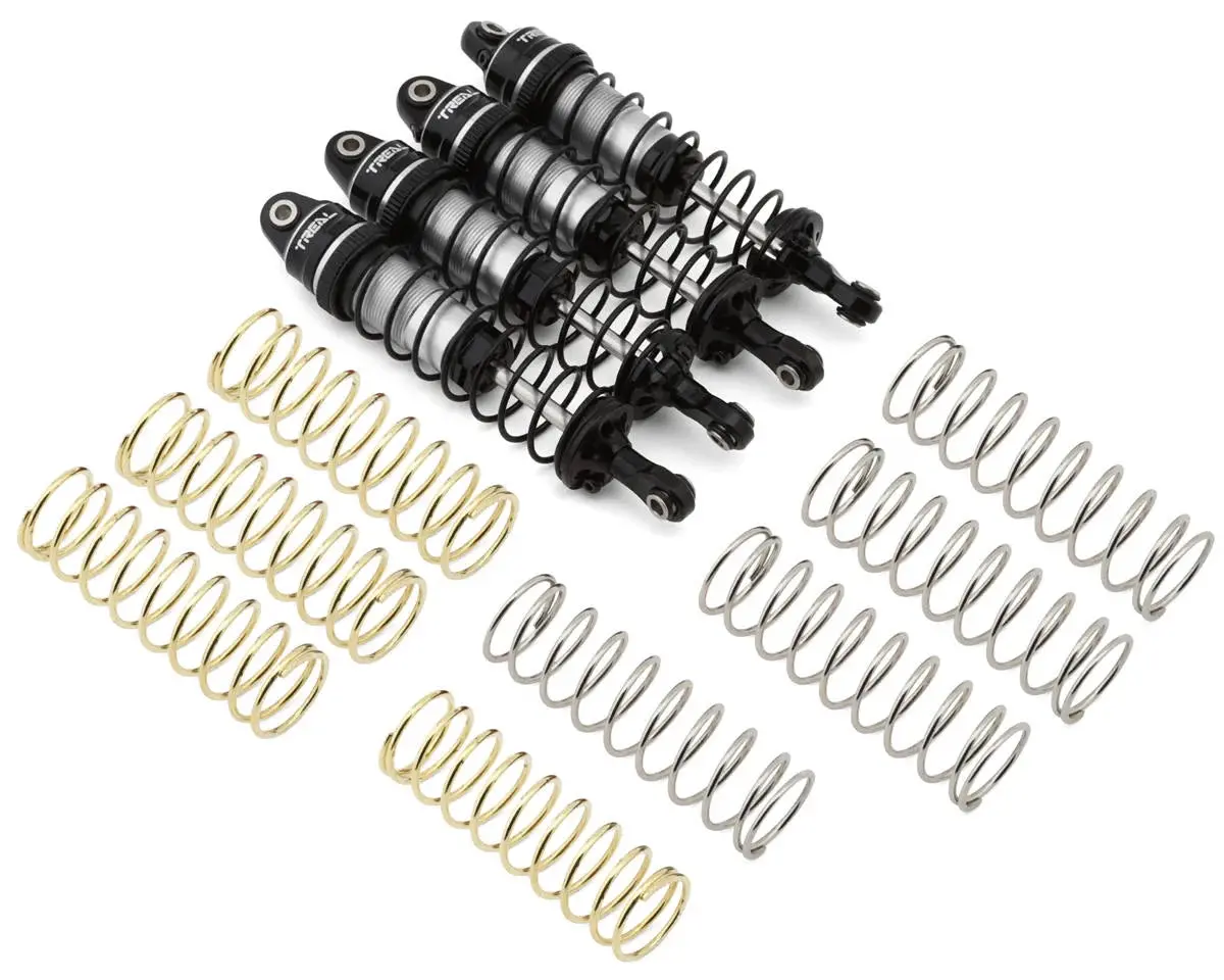 Alum Adjustable Shocks For  Mini Maxx/Mini Xrt/Mini Slash (88Mm) (Silver) 1