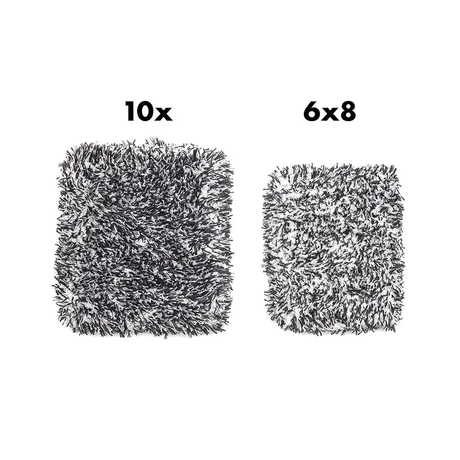 The Rag Company - Cyclone Ultra 10X Wash Pad - 10In X 10In - Black 2