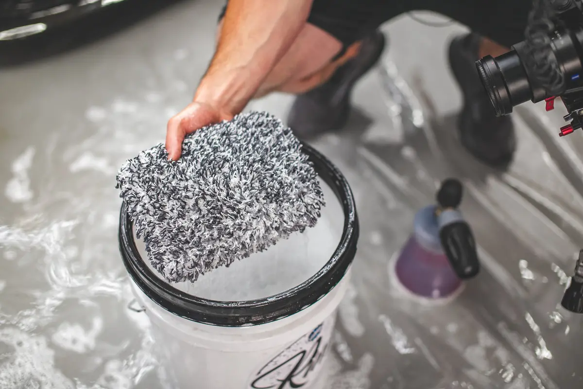 The Rag Company - Cyclone Ultra Wash Pad - 6In X 8In - Black 1
