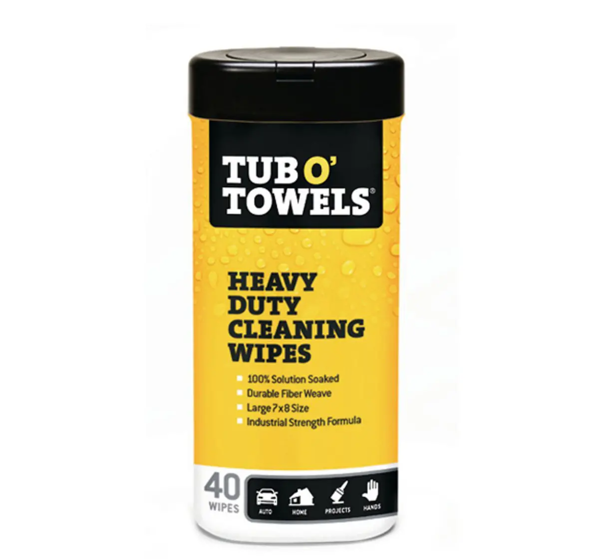 Tub O' Towels Heavy Duty Cleaning Wipes 1
