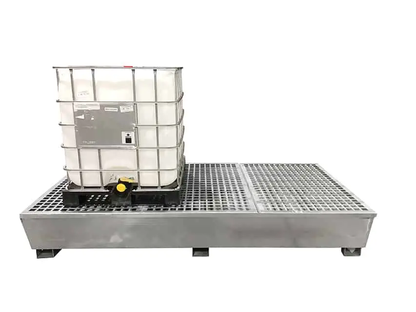 Ultratech Ultra-Twin Ibc Spill Pallet® - Steel Model 1