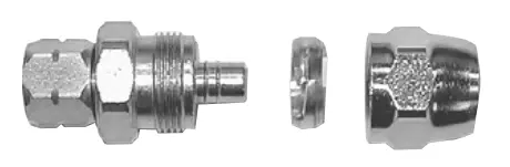 Binks 72-2008 Connection (1/4" Swivel X 3/8" Ergo Flex Hose) 1