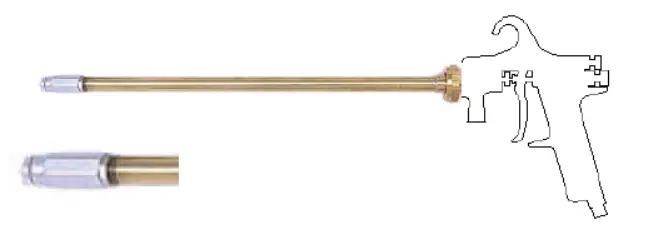 Binks 2100 Spray Gun Extension 24" Type "Hc" 1