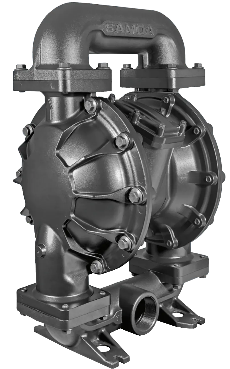 Samoa Up30 Pivot Series 3" Metallic Air-Operated Double Diaphragm Pump 1
