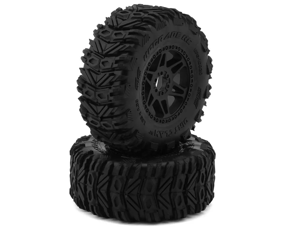 Dirt Claw Sc 2.2/3.0" Pre-Mounted Belted Short Course Truck Tires (2) (17Mm/14Mm/12Mm Hex) 1
