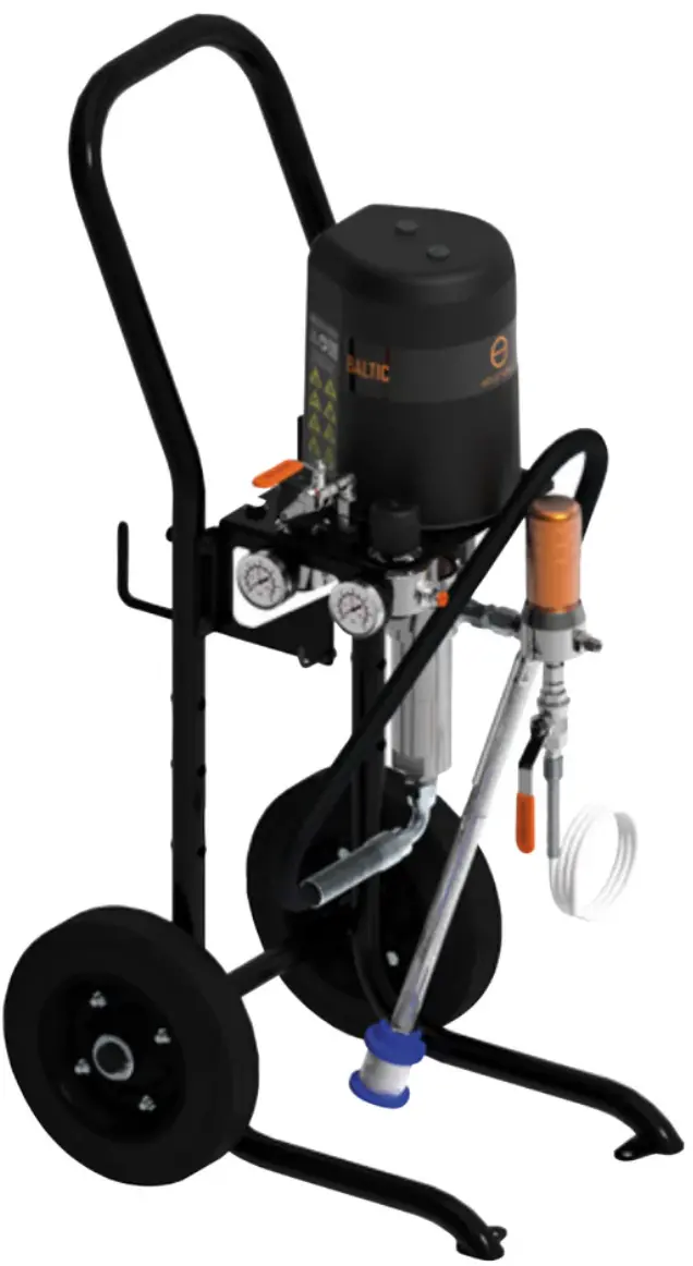 Sagola Riga V25 (25:1) Air Assisted Airless Bellows Pump 1